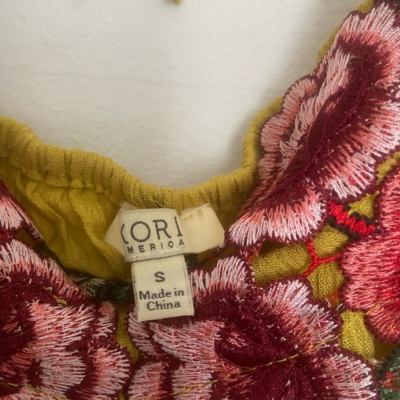 Kori boho floral spaghetti strap top - Picture 4 of 8